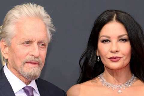 Dubious Rumors Say Michael Douglas Supposedly Near Divorce From Catherine Zeta-Jones, Apparently..