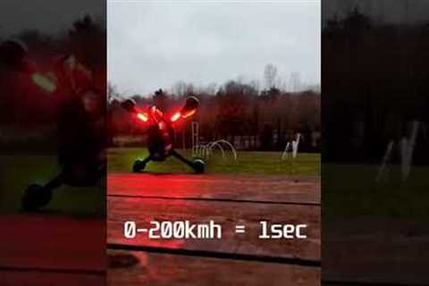 0-200kmh in one second fpv drone takeoff! #drone #fpv #racing #racer #freestyle #launchcontrol