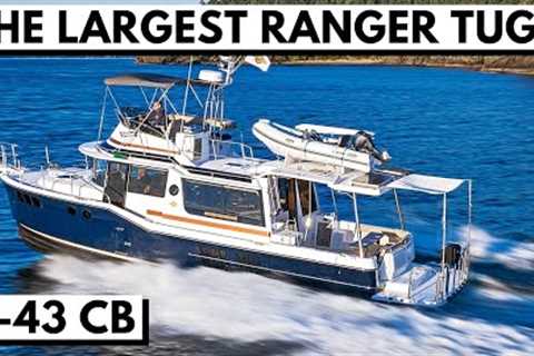 Swiss Army Knife Boat: RANGER TUG R-43 CB Motor Yacht Tour Cruising Liveaboard &amp; for the Great..