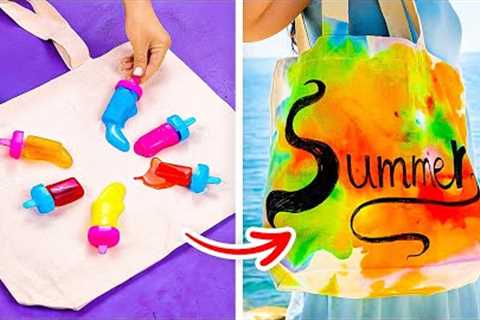 COOL CLOTHING HACKS FOR SUMMER || HOW TO RESTYLE BORING CLOTHES