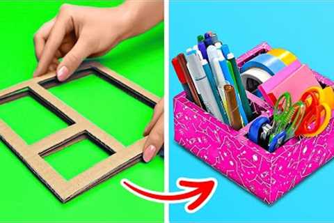 Original DIY Cardboard Ideas And Home Decor Crafts