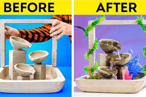 CONCRETE &amp; CEMENT CRAFTS FOR YOUR HOME AND BACKYARD