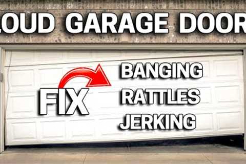 EASY FIX for LOUD GARAGE DOORS &amp; RESTORE SMOOTH OPERATION