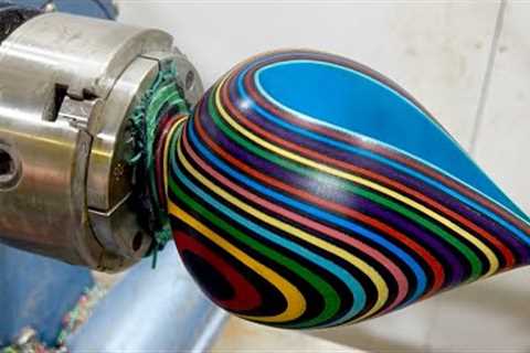 Woodturning - Never Been Done Before !!