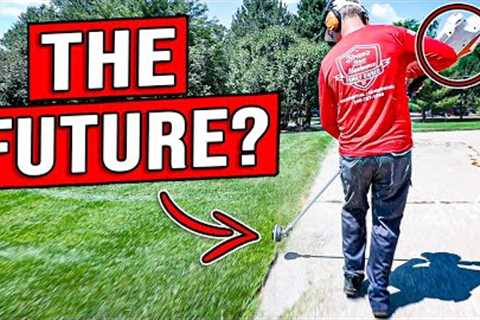 THE FUTURE OF LAWN CARE? LET'S SEE.. [STIHL FSA 135R BATTERY TRIMMER]