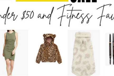 Nordstrom Sale Fitness and Under $50 Finds