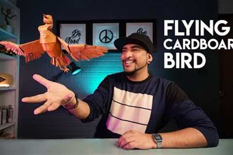 Can this Cardboard Bird fly? | HOW TO MAKE | In Hindi