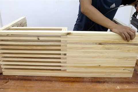 Perfect Old Wood Recycling Project Not To Be Missed / Design &amp; Build The Latest Model Coffee..