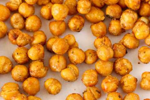 Crispy Ranch Air Fryer Chickpeas