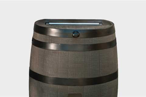 8 Decorative Rain Barrels