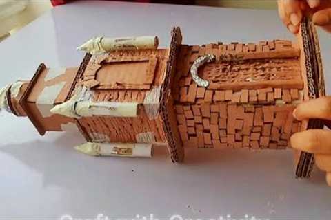 DIY Craft Idea From waste Cardboard|| Cardboard Crafts How to make: #diy #crafts #cardboard #howto