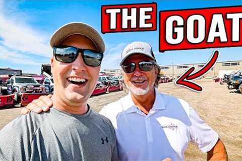 MULTI-MILLION DOLLAR SNOW REMOVAL BUSINESS SITE TOUR [TROY CLOGG &amp; HOT PINK DEICER]
