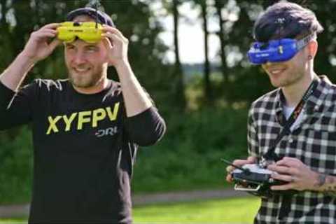 DanTDM Learns to Race Drones | Drone Racing League and Hauk EP 1