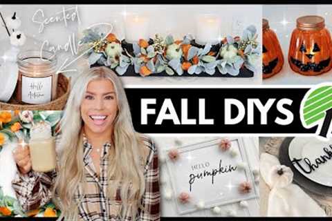 NEW Dollar Tree FALL DIYs to Try in 2022 🍂 (Autumn Decor Ideas!)