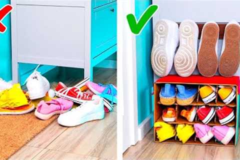 BEST ORGANIZING HACKS TO KEEP YOUR PLACE CLEAN &amp; COZY