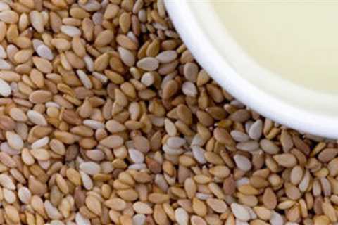 Health Benefits Of Sesame Oil