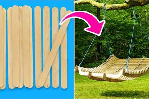 32 Smart DIYs And Crafts For Your Backyard