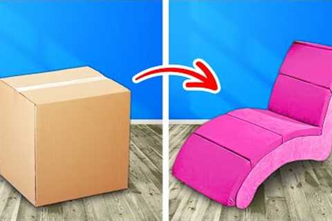 INCREDIBLE CARDBOARD CRAFTS || Amazing Projects From Recycled Cardboard