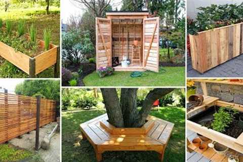 100 DIY Wood Projects for Garden YOU CAN START NOW | DIY Garden