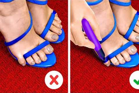 GENIUS FEET HACKS AND SHOE CRAFTS YOU SHOULD KNOW
