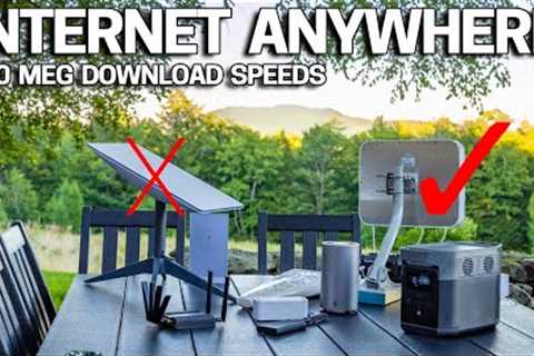 AFFORDABLE High Speed Internet Anywhere - My RURAL INTERNET Setup Revealed!!