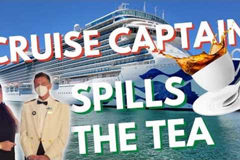 Cruise Captain Discusses What It's Like Having A Crisis At Sea &amp; Managing A Brand New Ship