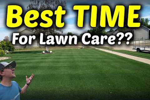 What's The BEST TIME For Lawn Care??