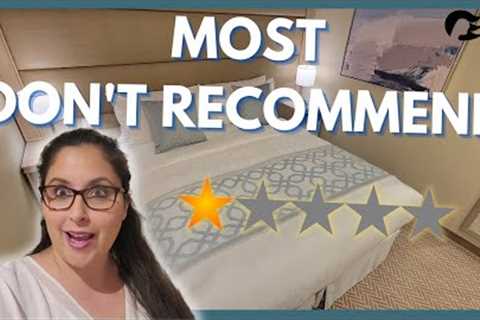 Most People Don't Recommend This Cruise Cabin! Discovery Princess Inside Stateroom Tour B244