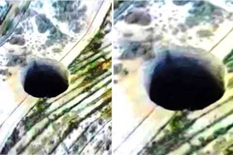 Scientists Exploring A Crater That Keeps Expanding Made An Unexpected Discovery After Finding This
