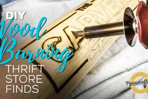 DIY Wood Burning Projects | Thrift Store Finds by Pyrocrafters - EP 2