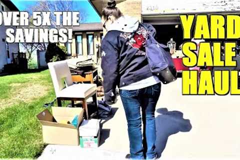 Ep393:  YOU WON'T BELIEVE THESE GARAGE SALE SAVINGS!  😮😮😮