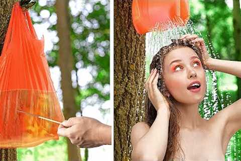AMAZING OUTDOOR HACKS AND DIY VACATION TIPS || Beach Hacks For The Best Vacation by 123 GO!