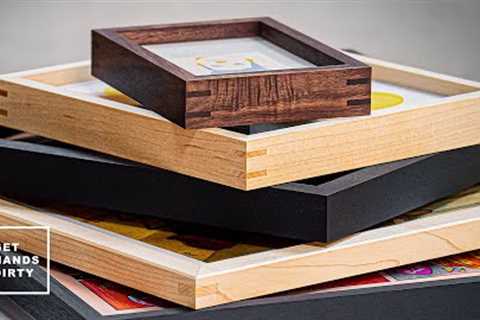 I Made Professional Picture Frames from Scratch