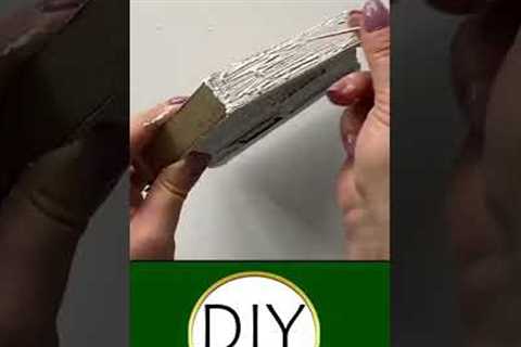 DIY Miniature Cardboard House - DIY Crafts Projects #diycrafts #shorts #diyprojects #diyideas
