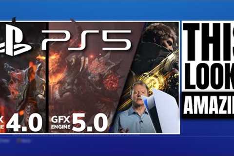 PLAYSTATION 5 ( PS5 ) - GRAPHICS ENGINE JUMP DEMO / GAMES ARE CHEAPER NOW / TPS VISUAL SHOWCASE / P…