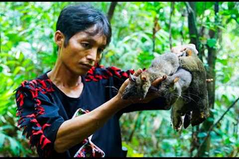 Survival Skills In The Rainforest, Bushcraft Survival, Survival Challenge, Primitive skills, Ep 41