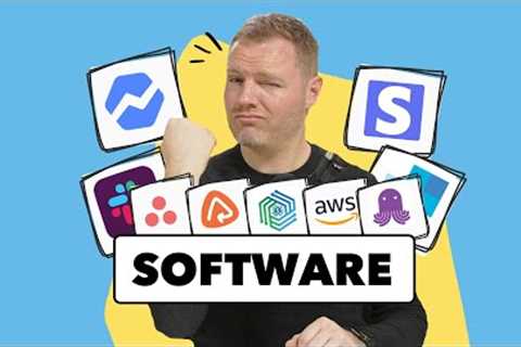 The Software I use for my SaaS business (Tool Stack + Cost!)