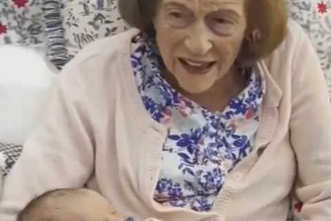 99-Year-Old Woman Welcomes 100th Great-Grandchild