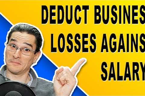Can You Deduct Business Losses/Start-Up Costs From Regular Salary?!