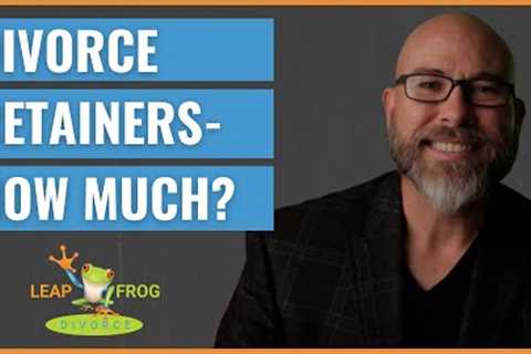 What is a typical retainer fee for a divorce attorney?