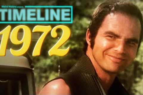 TIMELINE 1972 - The Immaculate Reception, Nixon Goes to China and Ziggy Stardust