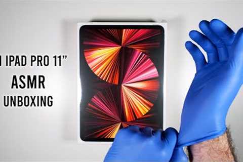 iPad Pro 2021 11 inch - ASMR Unboxing (and accessories)