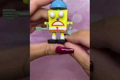 SpongeBob Mini Figures 🧽 #spongebob #spongebobsquarepants #unboxing #toys #figures #toyreview