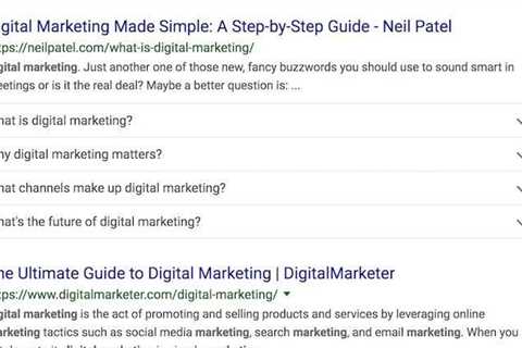 FAQ Schema: A Beginner’s Guide – Neil Patel