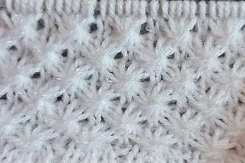 New Stars Knitting Pattern | easy and simple | how to knit
