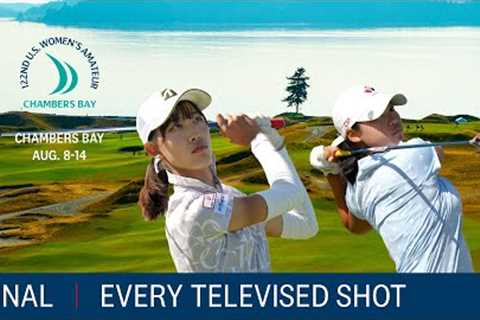 2022 U.S. Women's Amateur Championship Match: Every Televised Shot