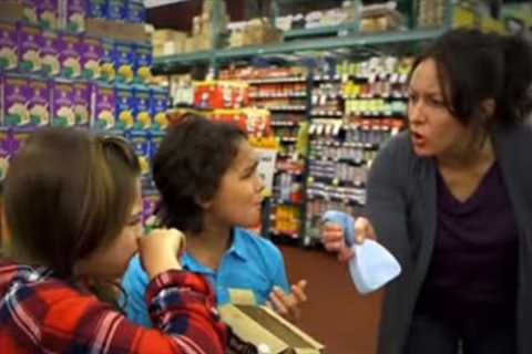 Mother Sprays Water Bottle At Child | What Would You Do? | WWYD
