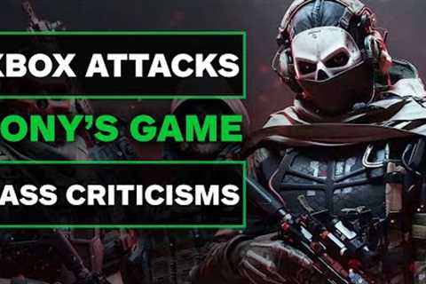 Xbox Attacks Sony's Game Pass &amp; Exclusive Criticisms