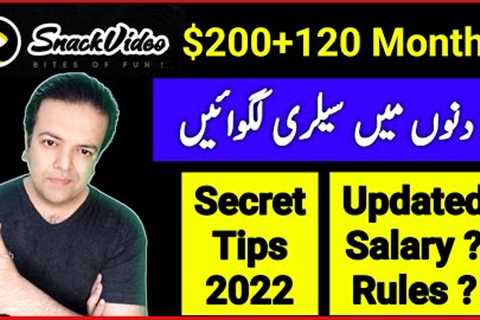 Snack Video Earn Money 2022 | Online Earning in Pakistan | Online Money Earning | Make Money Online
