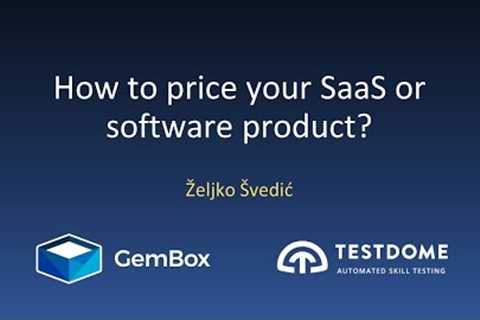How to price your SaaS or software product?